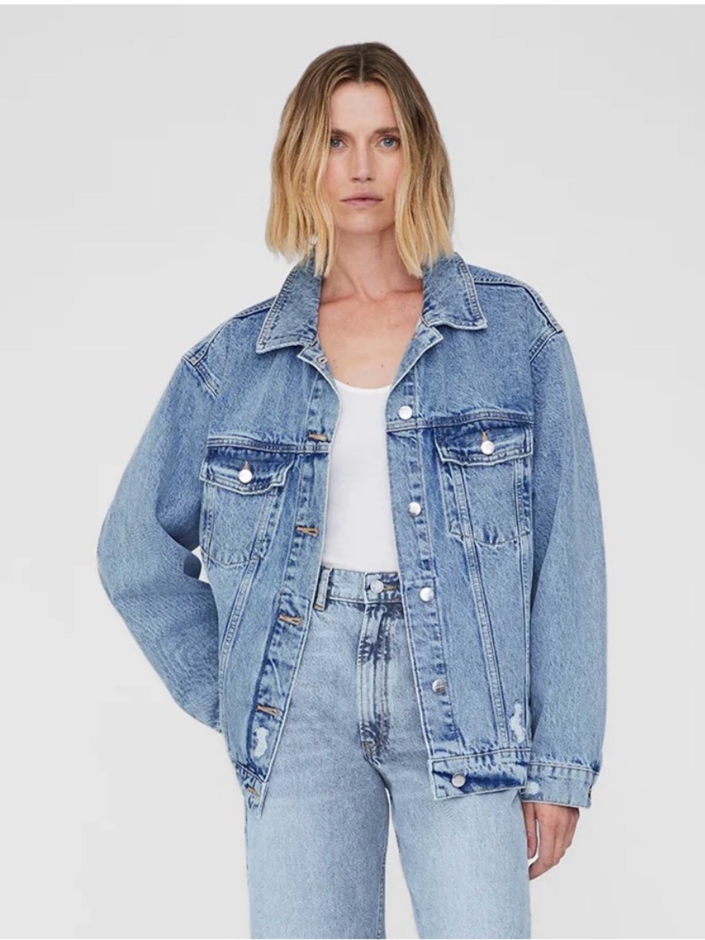 Anine Bing Rory Denim Jacket